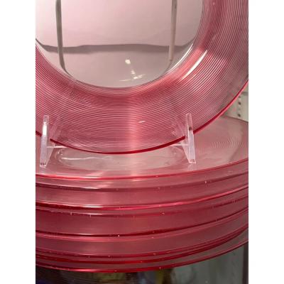  Steuben Glass 1920s Art Deco Frederick Carder for Steuben Pink Threaded Crystal Plates
