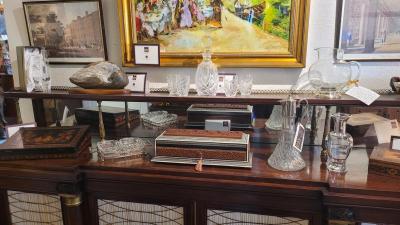 Steuben Glass Mid Century Steuben Palace Vase