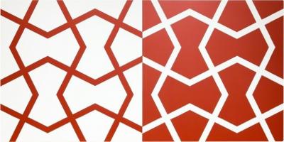  Steven Naifeh Jali XXVI Sashay Red and White 2011