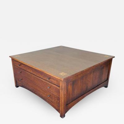  Stickley Bros Mission Style Coffee Table by Stickley