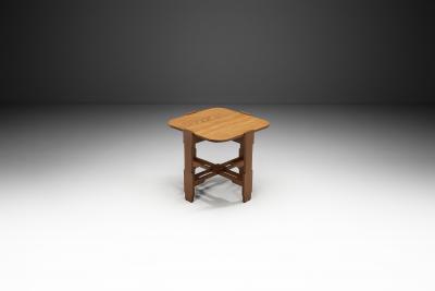  Stickley Brothers Wooden Coffee Table in the manner of The Stickley Brothers Netherlands 1930s