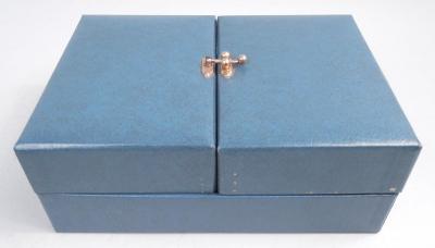  Stieff Pair of Stieff Colonial Revival Sterling Silver Jefferson Cups in Case