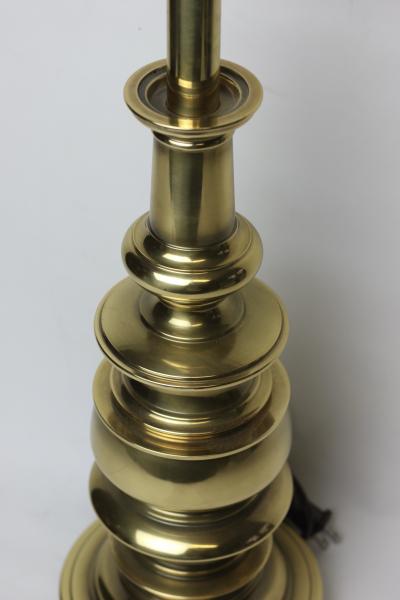  Stiffel Lamp Company Brass Baluster form Table Lamp by Stiffel Lamp Company 1960 United States