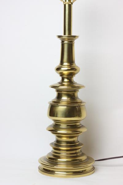 Stiffel Lamp Company Brass Baluster form Table Lamp by Stiffel Lamp Company 1960 United States