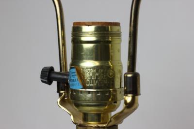  Stiffel Lamp Company Brass Baluster form Table Lamp by Stiffel Lamp Company 1960 United States