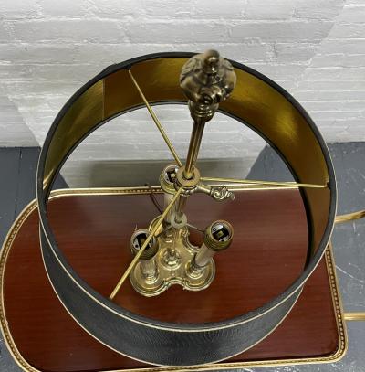  Stiffel Lamp Company Pair Brass Stiffel Lamps
