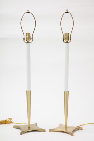  Stiffel Lamp Company Stiffel Brass Candlestick Lamps