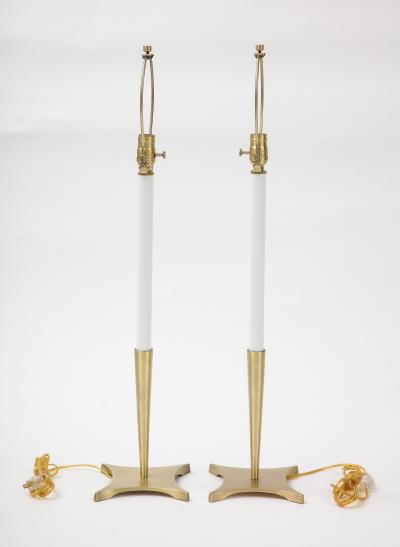  Stiffel Lamp Company Stiffel Brass Candlestick Lamps