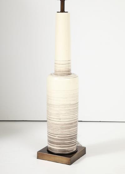  Stiffel Lamp Company Stiffel Cream Bronze Lamps