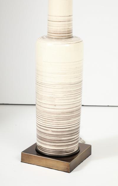  Stiffel Lamp Company Stiffel Cream Bronze Lamps