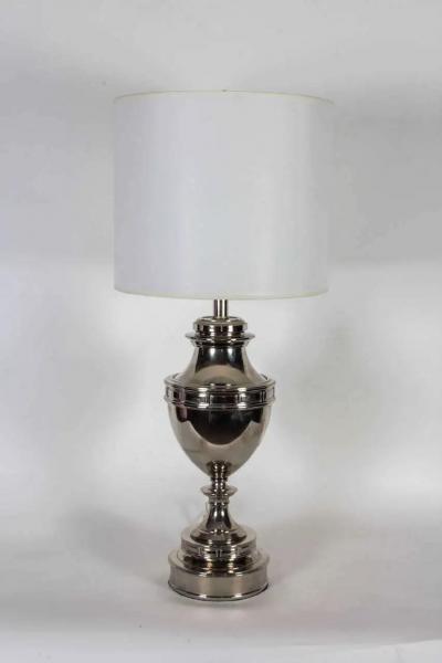  Stiffel Lamp Company Stiffel Polished Nickel Lamps