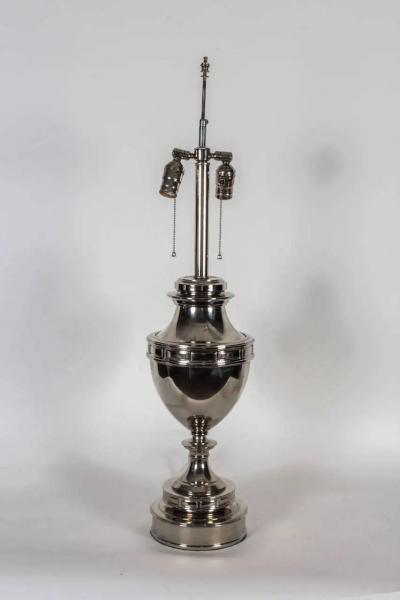  Stiffel Lamp Company Stiffel Polished Nickel Lamps
