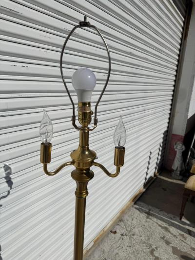  Stiffel Lamp Company Vintage Brass Stiffel 4 Light Floor Lamp