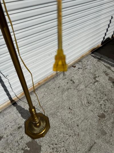  Stiffel Lamp Company Vintage Brass Stiffel 4 Light Floor Lamp