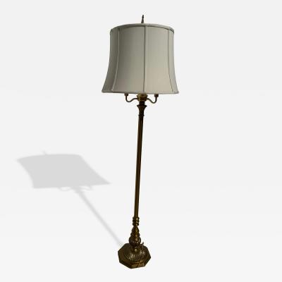  Stiffel Lamp Company Vintage Brass Stiffel 4 Light Floor Lamp