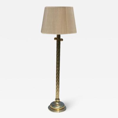  Stiffel Lamp Company Vintage Brass Stiffel Floor Lamp