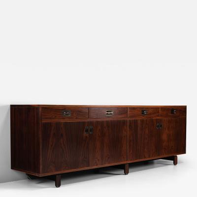  Stildomus Stildomus Style Italian Credenza in Rosewood Veneer Italy 1960s