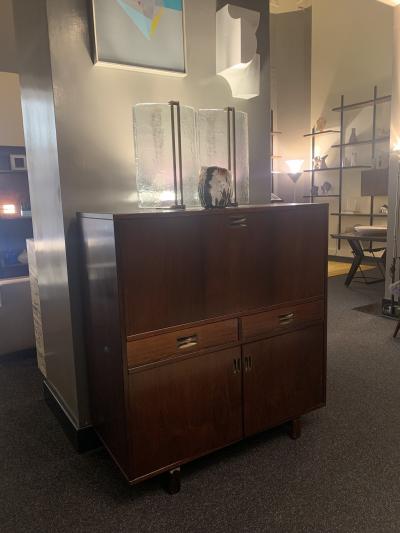Stildomus Stildomus bar cabinet in rosewood with metal details Italy 1960s