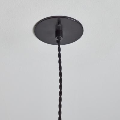 Stilnovo 1950s Italian Glass Pendant Attributed to Stilnovo