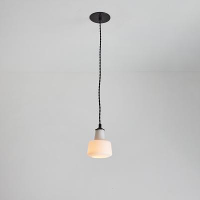  Stilnovo 1950s Italian Glass Pendant Attributed to Stilnovo