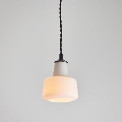  Stilnovo 1950s Italian Glass Pendant Attributed to Stilnovo