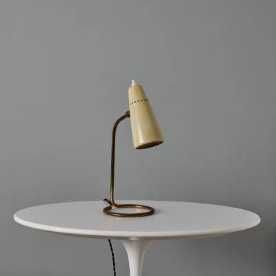  Stilnovo 1950s Stilnovo Table Lamp with Original Yellow Label