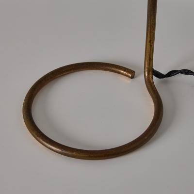  Stilnovo 1950s Stilnovo Table Lamp with Original Yellow Label