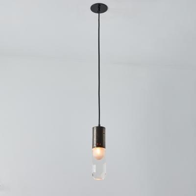  Stilnovo 1960s Faceted Diffuser Pendant Lamp Attributed to Stilnovo