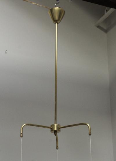  Stilnovo 1960s Mid Century Modern Cascade Italian Pendant Attributed To Stilnovo