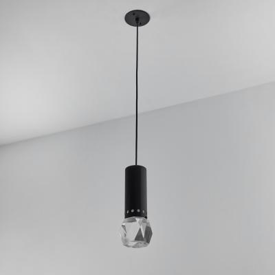  Stilnovo 1960s Stilnovo Faceted Diffuser Pendant Lamp