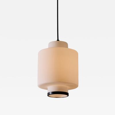  Stilnovo 1960s Stilnovo Model 2120 1 Sculptural Opaline Glass Pendant