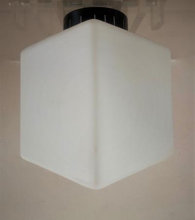  Stilnovo 3 Square Glass Flush Mount Wall Lights