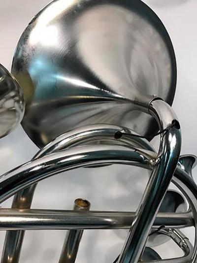  Stilnovo Amazing Pair of Post Modern Sconces in the manner of Stilnovo