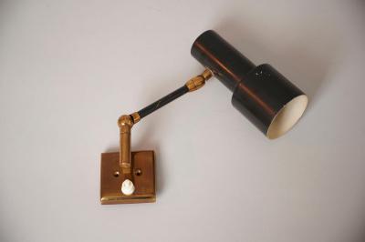  Stilnovo Articulated Stilnovo wall light Italy c1950