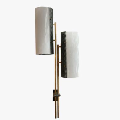  Stilnovo BLACK AND WHITE COLOUR SHADE STILNOVO DESIGN WALL SCONCE