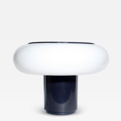  Stilnovo BLACK AND WHITE TABLE LAMP BY STILNOVO