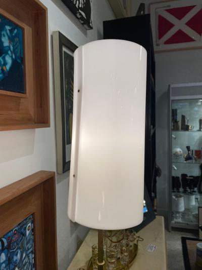  Stilnovo Early Stilnovo Double Cone Floor Lamp Original Label 