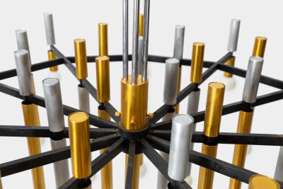  Stilnovo Important Large Chandelier Model 1155 43 by Stilnovo