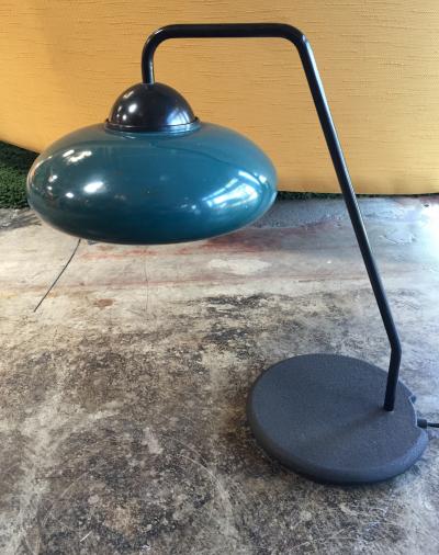  Stilnovo Italian Green Desk Lamp by Stilnovo 1960s