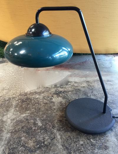  Stilnovo Italian Green Desk Lamp by Stilnovo 1960s