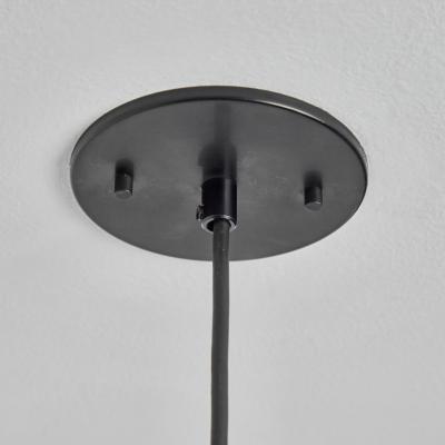  Stilnovo Large 1960s Stilnovo Faceted Diffuser Pendant Lamp