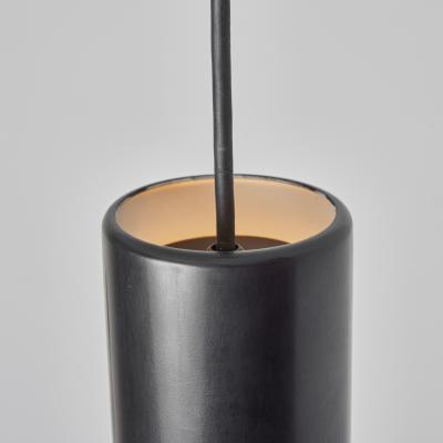  Stilnovo Large 1960s Stilnovo Faceted Diffuser Pendant Lamp