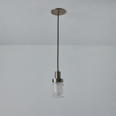  Stilnovo Large 1960s Stilnovo Faceted Diffuser Pendant Lamp