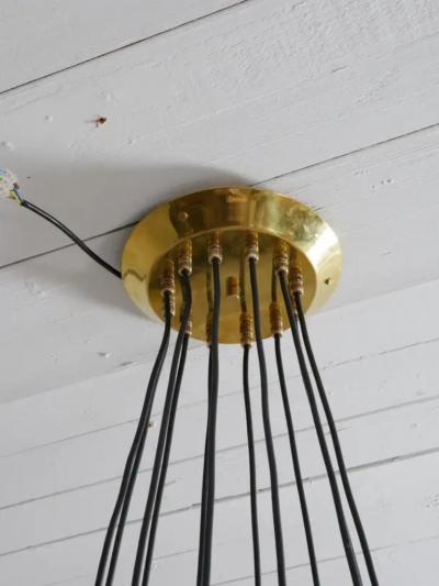  Stilnovo Large 24 light Stilnovo Shanghi style chandelier