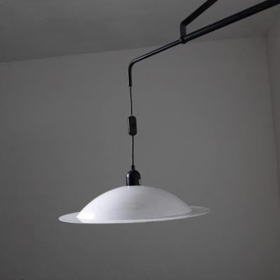  Stilnovo Mid Century Wall Lamp Potence Counterweight by Stilnovo Italy 1970s