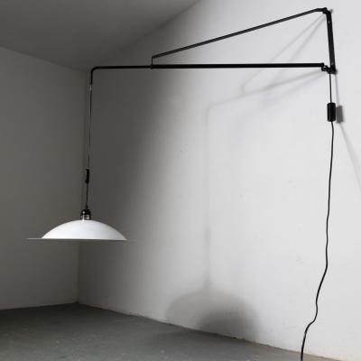  Stilnovo Mid Century Wall Lamp Potence Counterweight by Stilnovo Italy 1970s