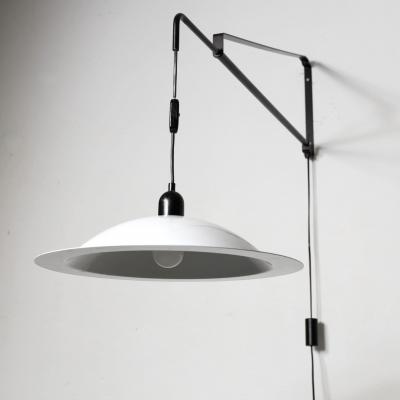  Stilnovo Mid Century Wall Lamp Potence Counterweight by Stilnovo Italy 1970s