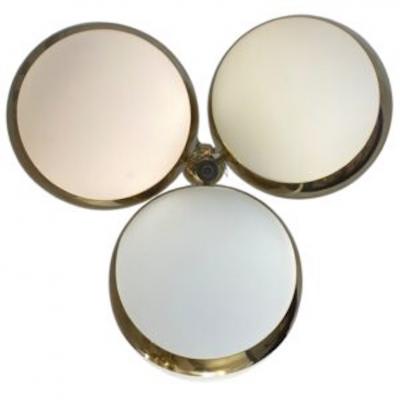  Stilnovo Nest Lamp with 3 Globes Stilnovo 70s