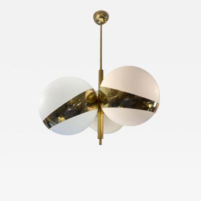  Stilnovo Nest Lamp with 3 Globes Stilnovo 70s