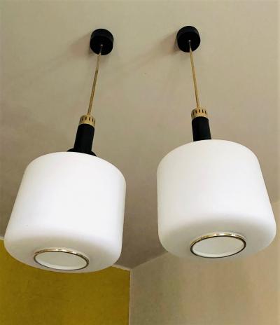  Stilnovo Pair of Lanterns